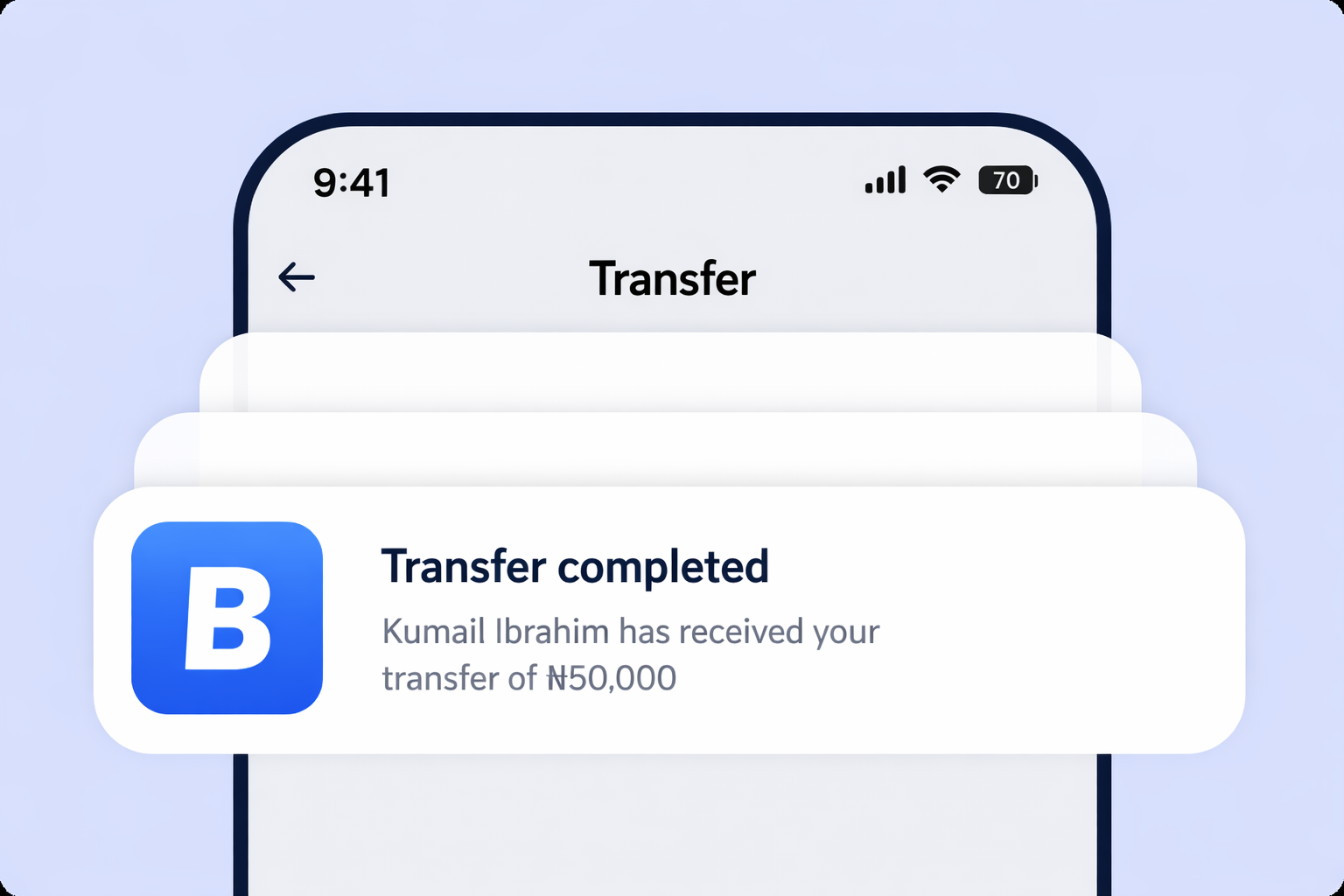 Savings goals and milestones